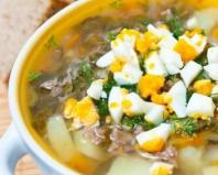 Пошаговый рецепт приготовления супа щи из крапивы Как сварить крапивные щи